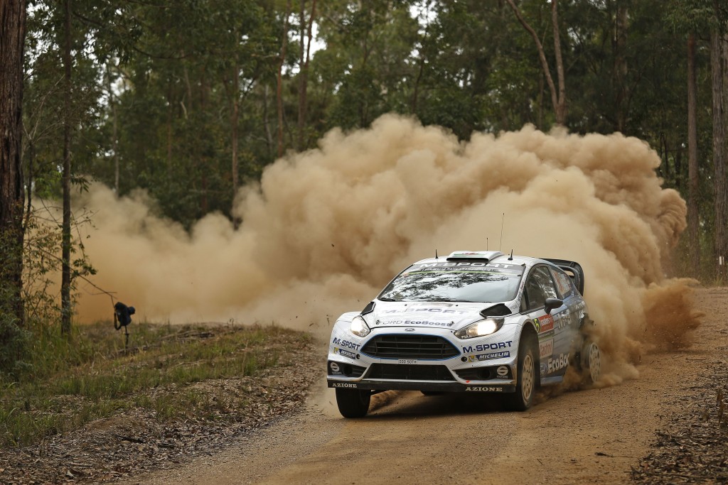 E. Evans / D. Barritt Photo: M-Sport Ltd