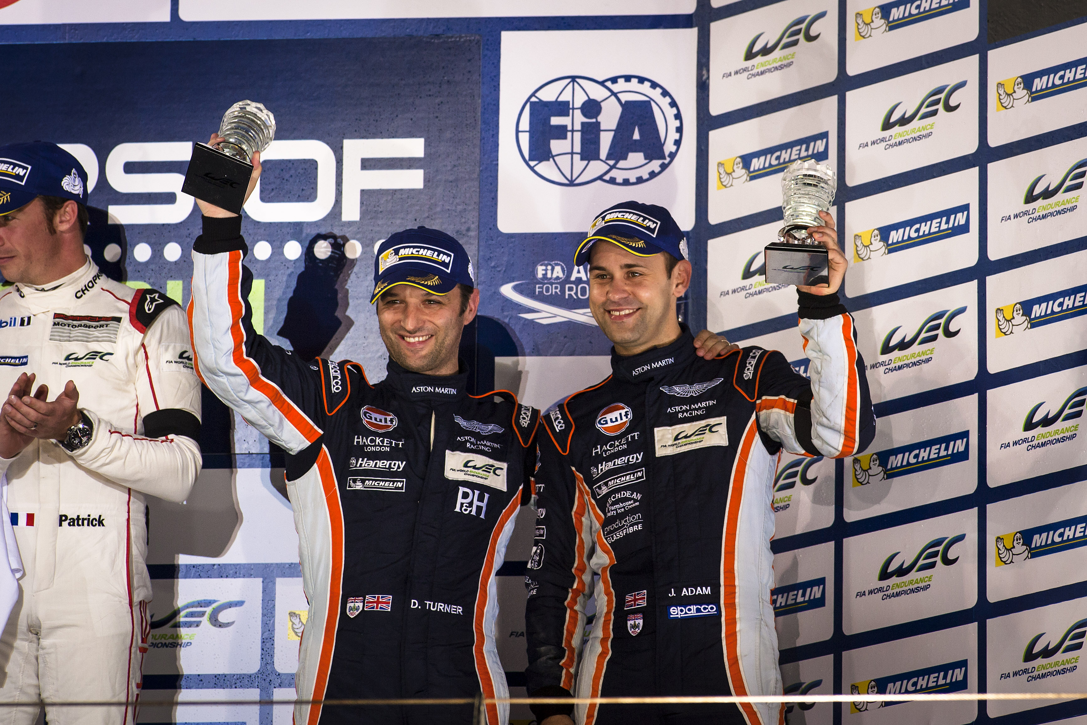 Aston Martin celebrates GTE Am win at FIA WEC season finale