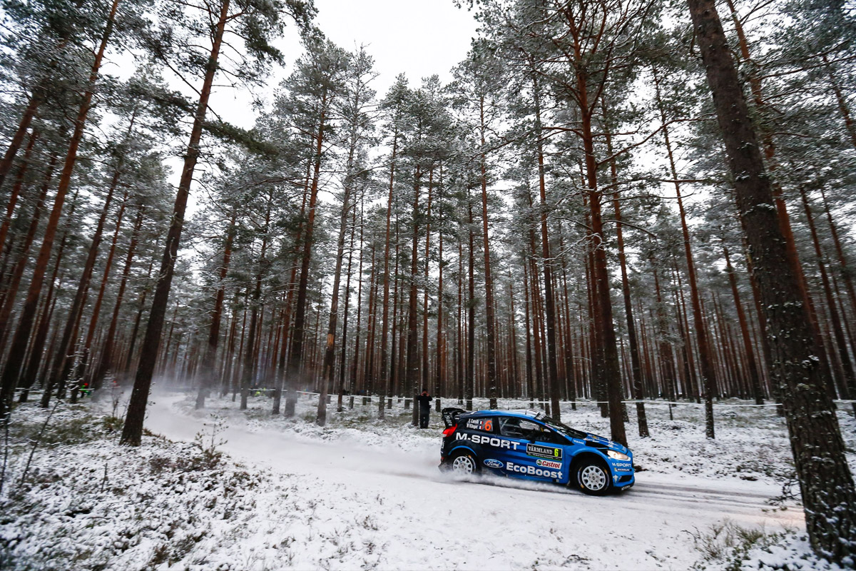 ØSTBERG ON COURSE FOR SWEDISH PODIUM