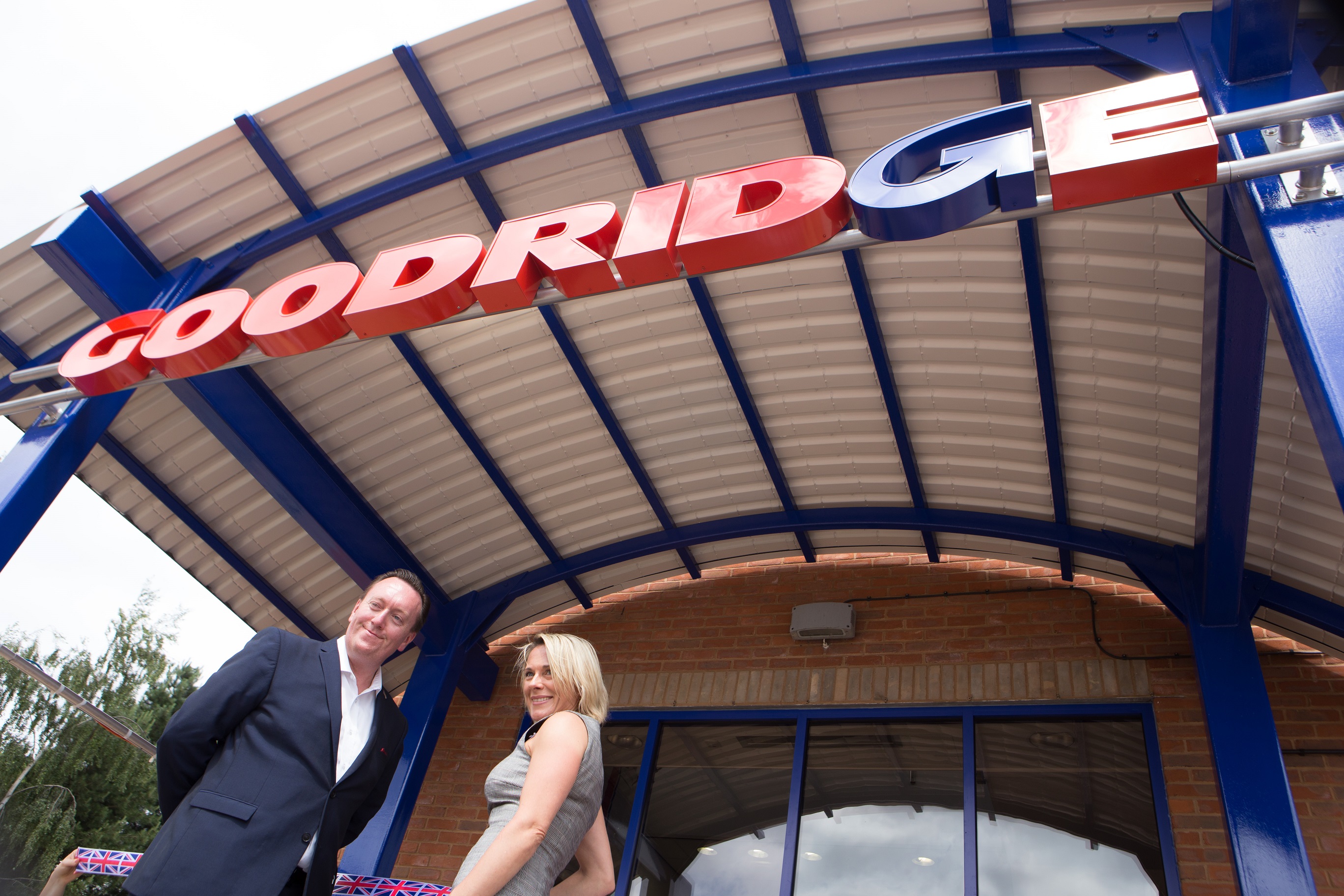 Trudi Goodridge and CEO Jon Hourihan Open Dart Building