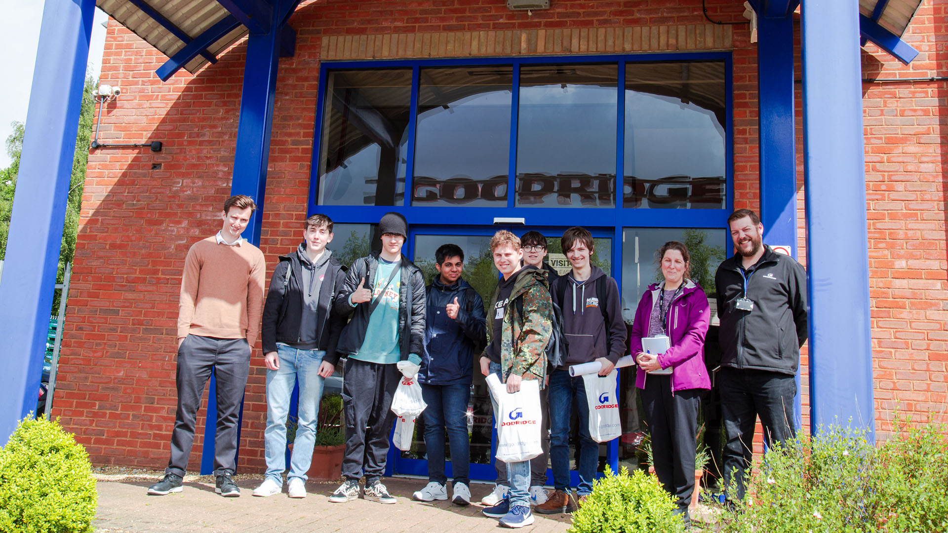 Students visit from Exeter College